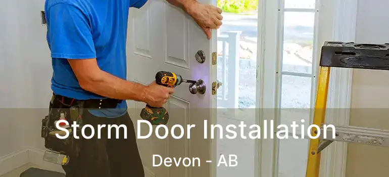  Storm Door Installation Devon - AB