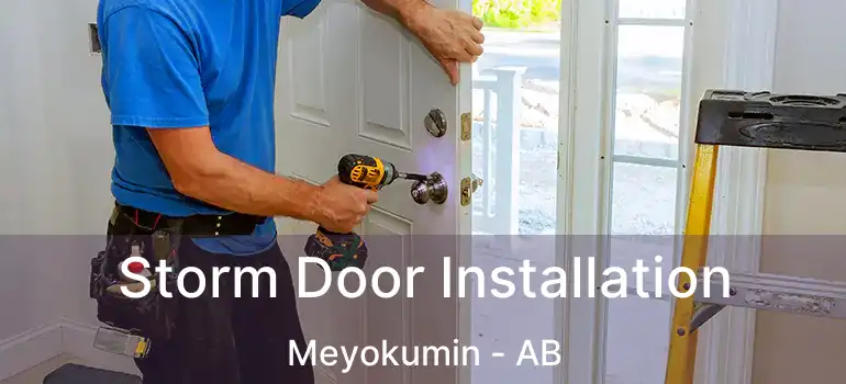  Storm Door Installation Meyokumin - AB