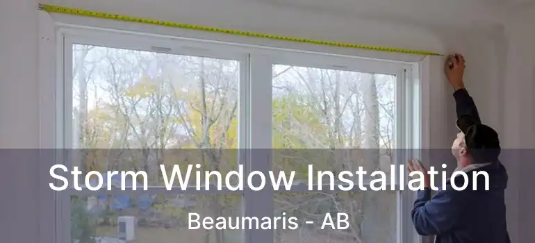  Storm Window Installation Beaumaris - AB