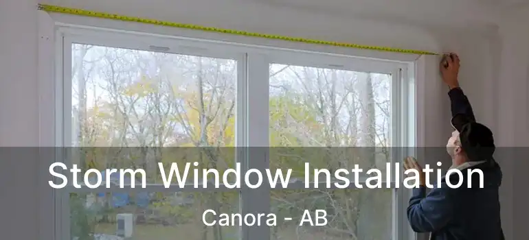  Storm Window Installation Canora - AB