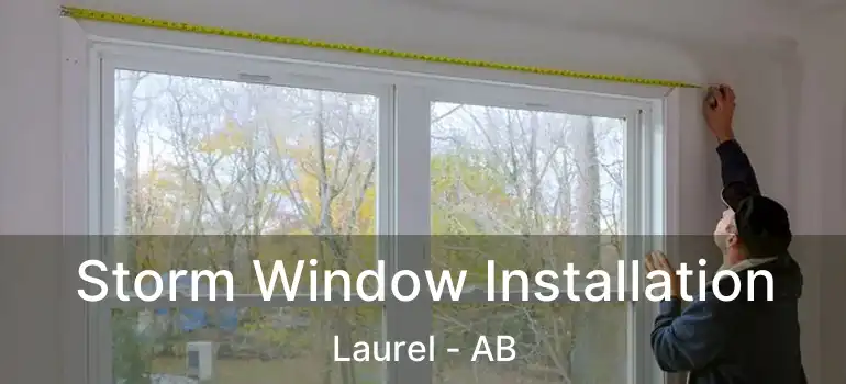  Storm Window Installation Laurel - AB
