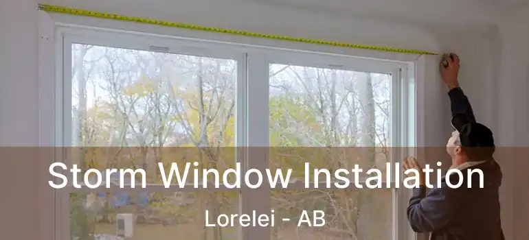 Storm Window Installation Lorelei - AB
