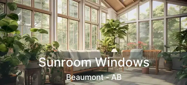  Sunroom Windows Beaumont - AB
