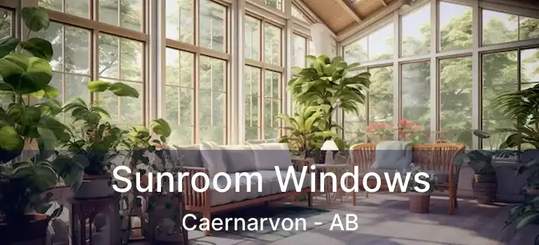  Sunroom Windows Caernarvon - AB