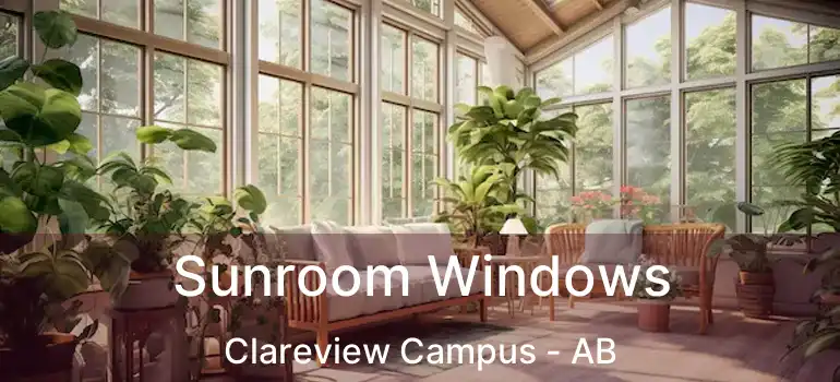  Sunroom Windows Clareview Campus - AB