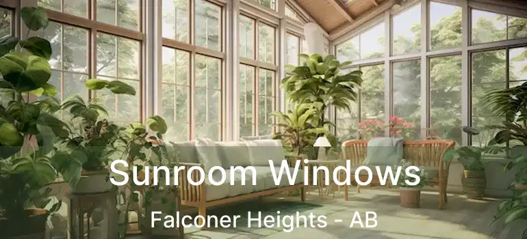  Sunroom Windows Falconer Heights - AB
