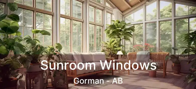  Sunroom Windows Gorman - AB