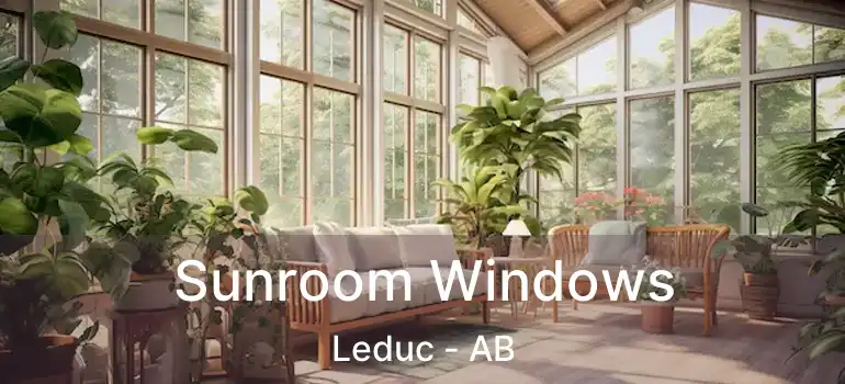  Sunroom Windows Leduc - AB