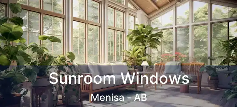  Sunroom Windows Menisa - AB