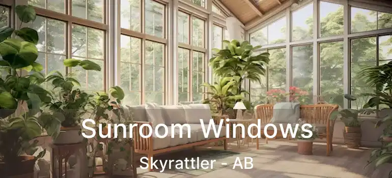  Sunroom Windows Skyrattler - AB