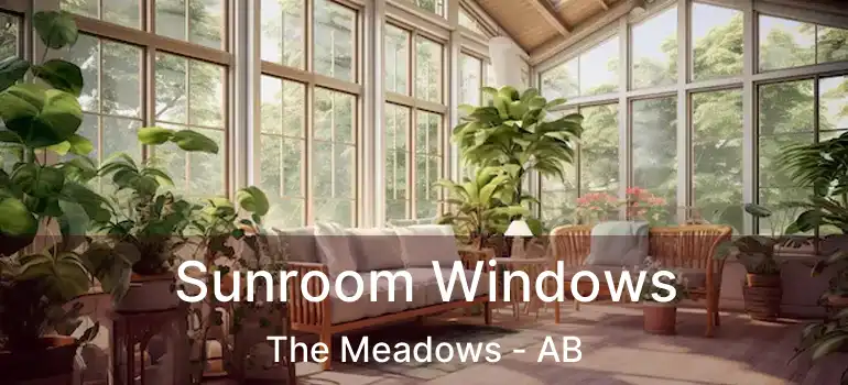  Sunroom Windows The Meadows - AB