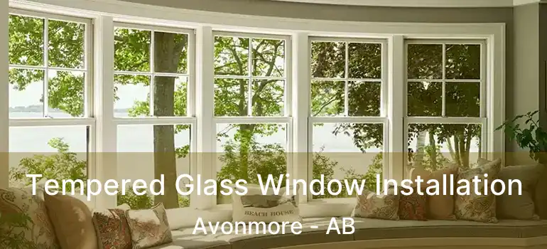  Tempered Glass Window Installation Avonmore - AB