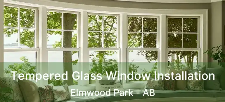  Tempered Glass Window Installation Elmwood Park - AB