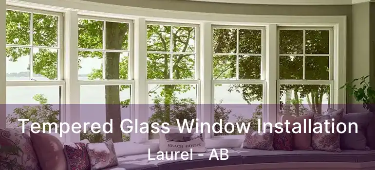  Tempered Glass Window Installation Laurel - AB
