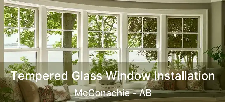  Tempered Glass Window Installation McConachie - AB