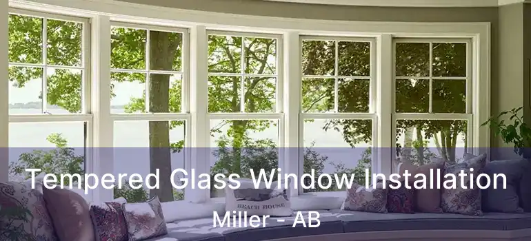 Tempered Glass Window Installation Miller - AB