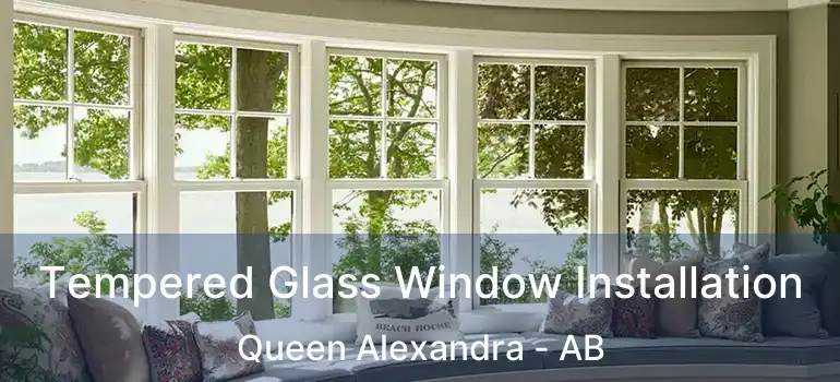  Tempered Glass Window Installation Queen Alexandra - AB