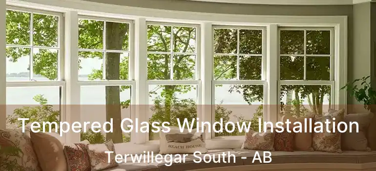 Tempered Glass Window Installation Terwillegar South - AB