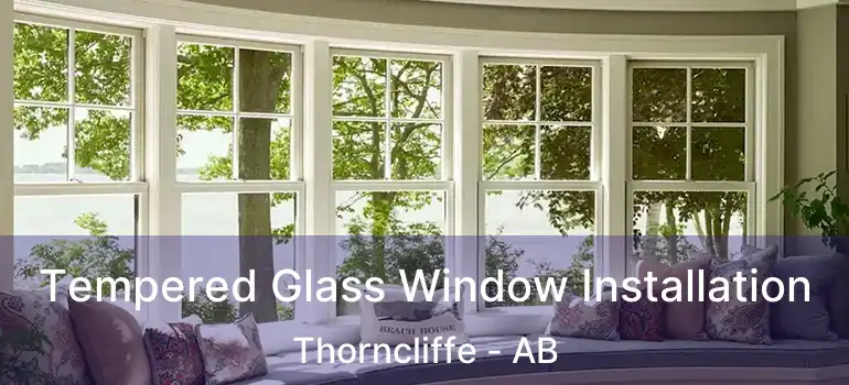  Tempered Glass Window Installation Thorncliffe - AB