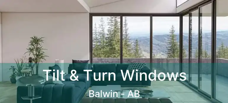 Tilt & Turn Windows Balwin - AB