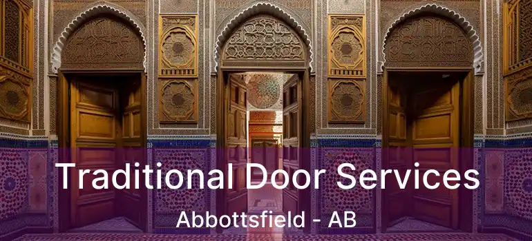  Traditional Door Services Abbottsfield - AB
