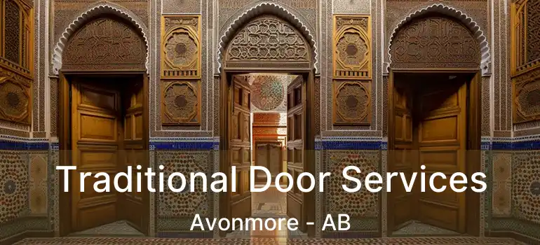  Traditional Door Services Avonmore - AB