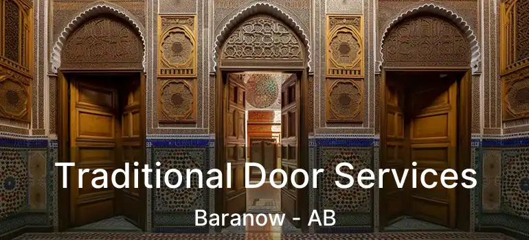  Traditional Door Services Baranow - AB
