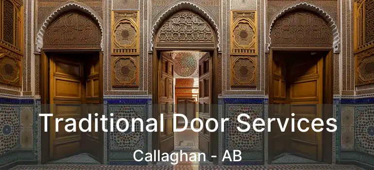  Traditional Door Services Callaghan - AB