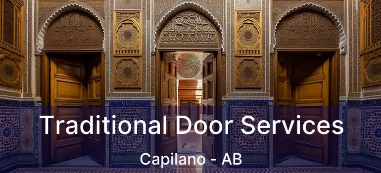  Traditional Door Services Capilano - AB