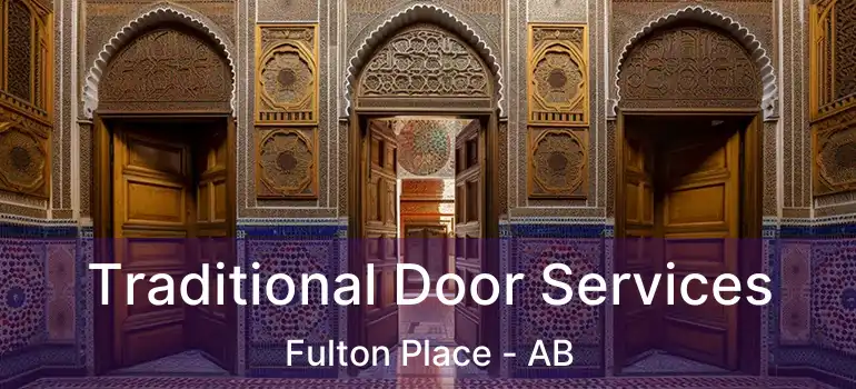 Traditional Door Services Fulton Place - AB