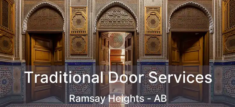  Traditional Door Services Ramsay Heights - AB