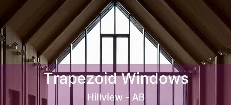  Trapezoid Windows Hillview - AB