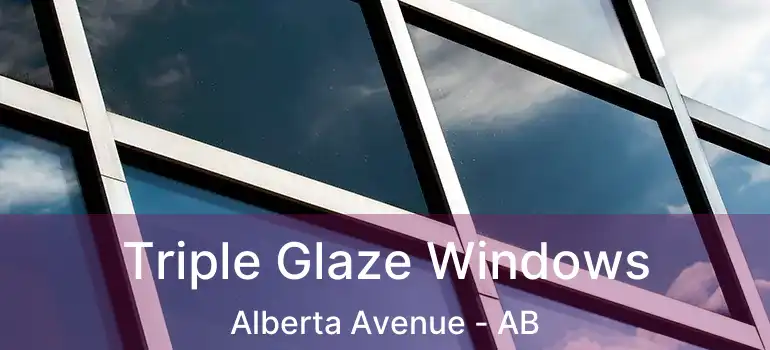  Triple Glaze Windows Alberta Avenue - AB