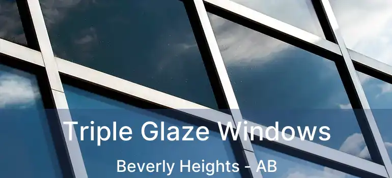  Triple Glaze Windows Beverly Heights - AB