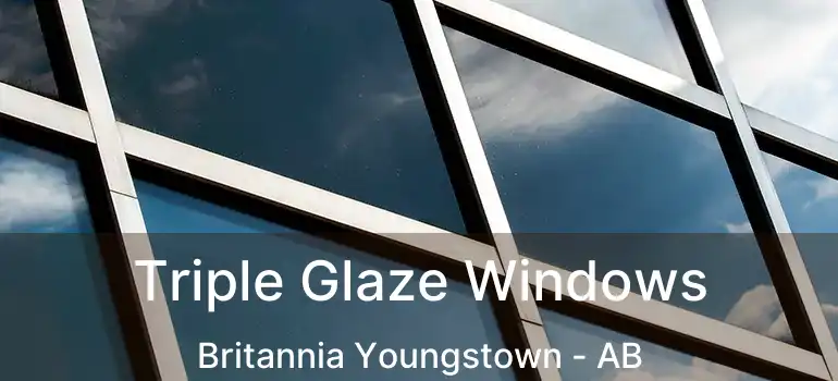 Triple Glaze Windows Britannia Youngstown - AB