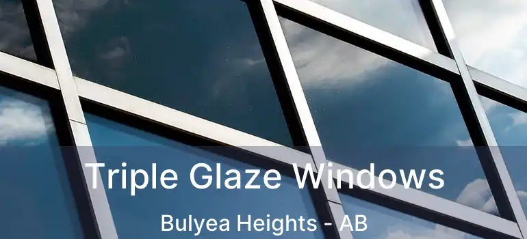  Triple Glaze Windows Bulyea Heights - AB