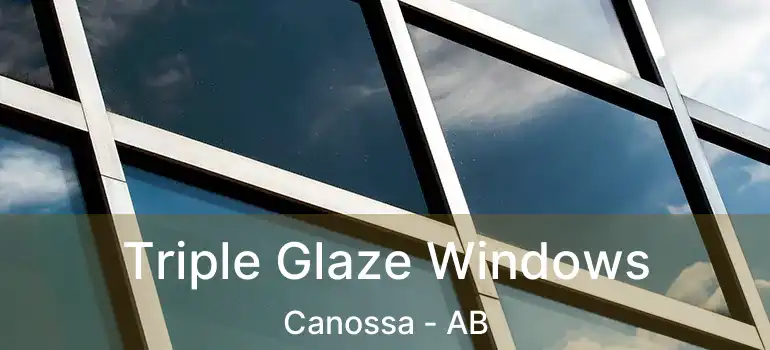  Triple Glaze Windows Canossa - AB