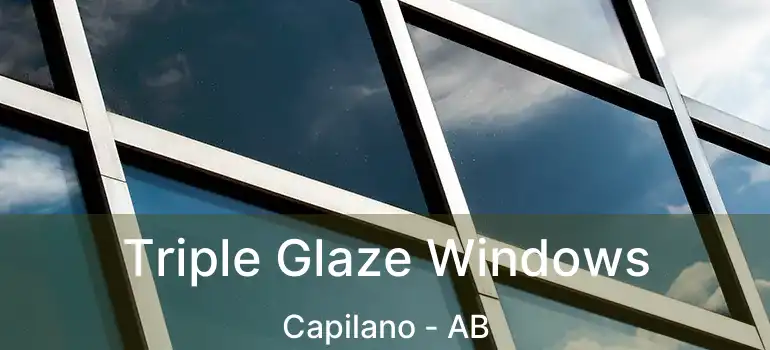  Triple Glaze Windows Capilano - AB