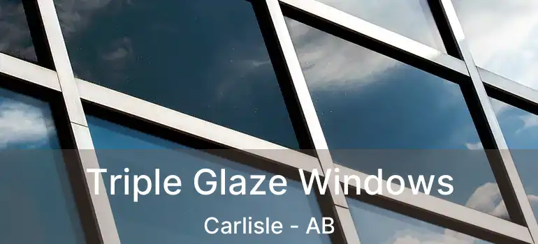  Triple Glaze Windows Carlisle - AB