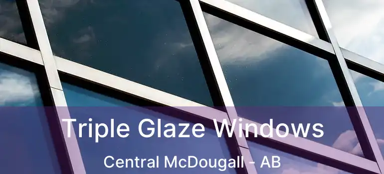  Triple Glaze Windows Central McDougall - AB