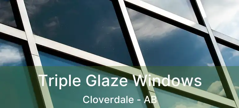 Triple Glaze Windows Cloverdale - AB