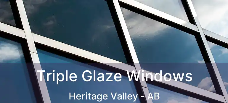  Triple Glaze Windows Heritage Valley - AB