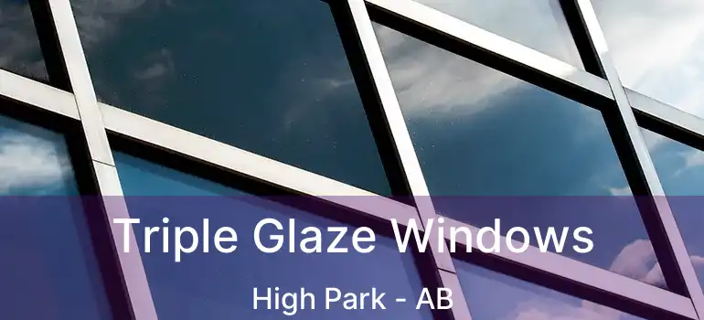  Triple Glaze Windows High Park - AB