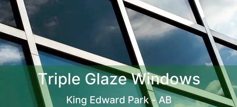  Triple Glaze Windows King Edward Park - AB