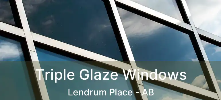  Triple Glaze Windows Lendrum Place - AB