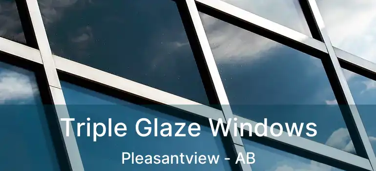  Triple Glaze Windows Pleasantview - AB