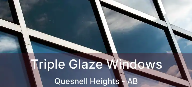  Triple Glaze Windows Quesnell Heights - AB