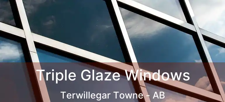  Triple Glaze Windows Terwillegar Towne - AB