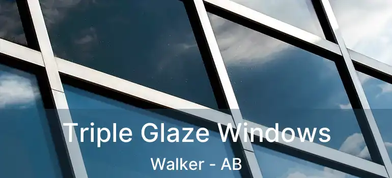  Triple Glaze Windows Walker - AB
