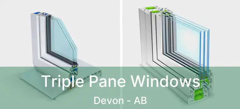  Triple Pane Windows Devon - AB